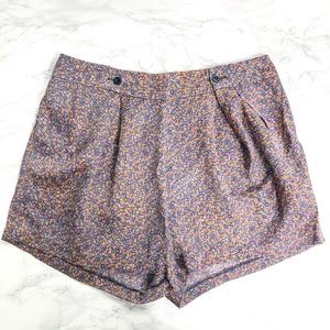 Anthropologie Kimchi Blue Flower Print Shorts